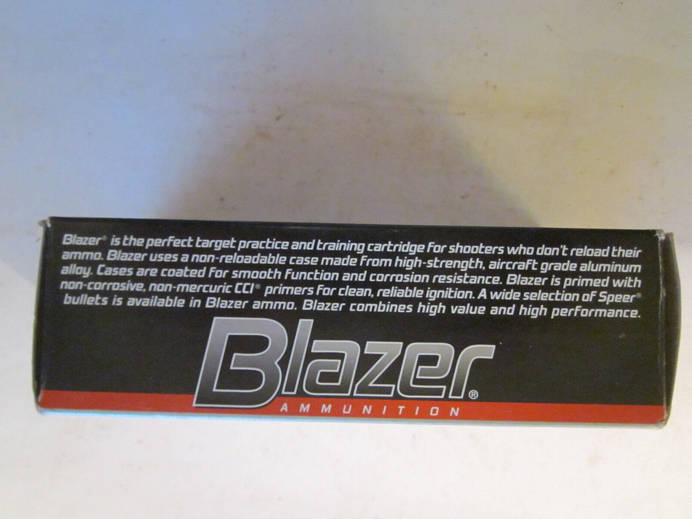 BLAZER 357 MAGNUM EMPTY BOX