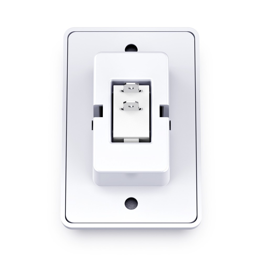 Single 1-Gang On-OFF 12 volt White Light Switch - RV Camper Trailer Marine Boat