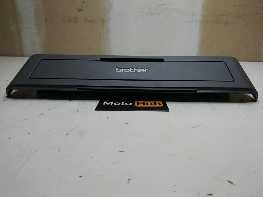 BROTHER MONOCHROMATIC LASER PRINTER FRONT COVER PANEL & FEED TRAY DOOR ASSEMBLY