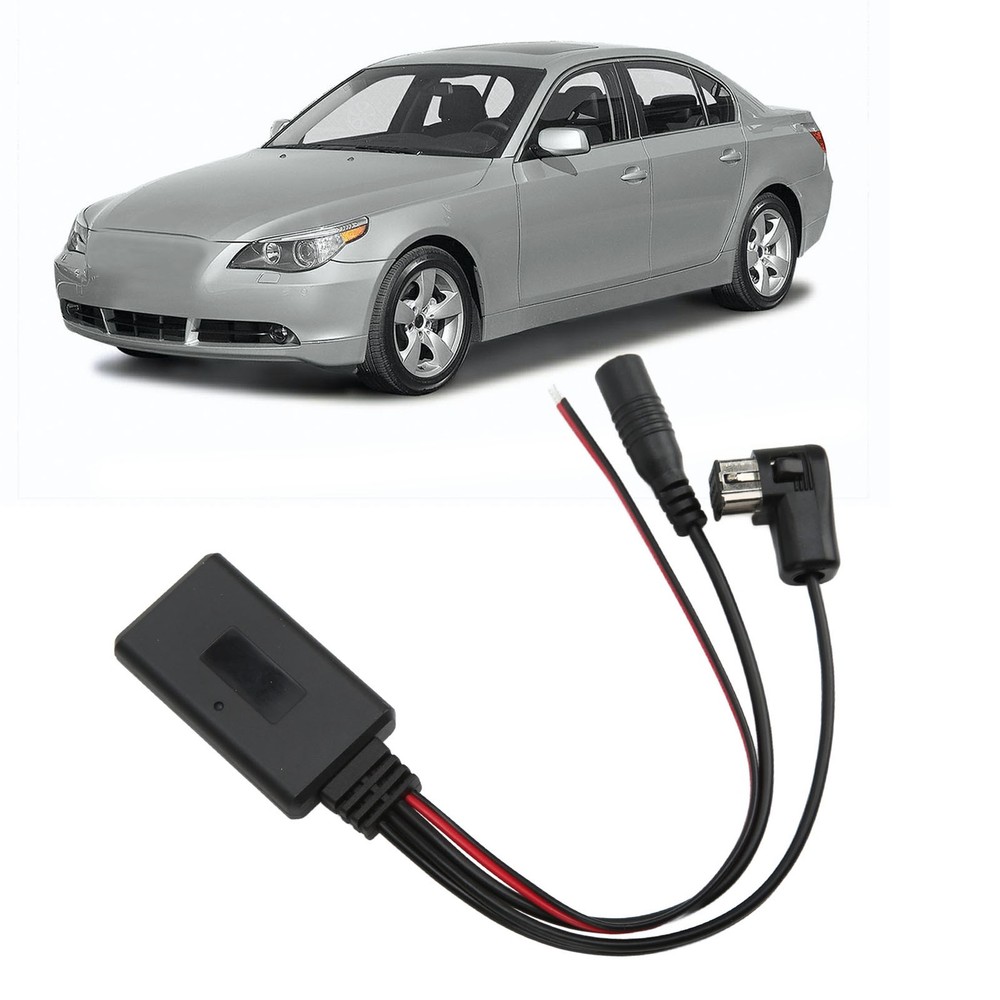 Bluetooth 5.0 Stereo Music Player AUX Adapter Cable With Microphone Replace AMAS