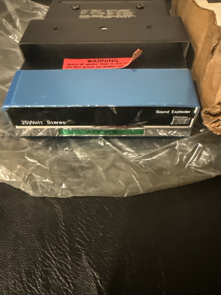 AUDIOVOX AMP-500A Sound Exploder Car Audio Amp Untested Parts Repair