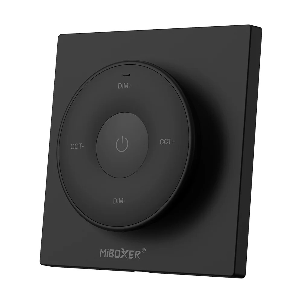 K2-B - 1-Zone Mini CCT Remote (2.4GHz) Black