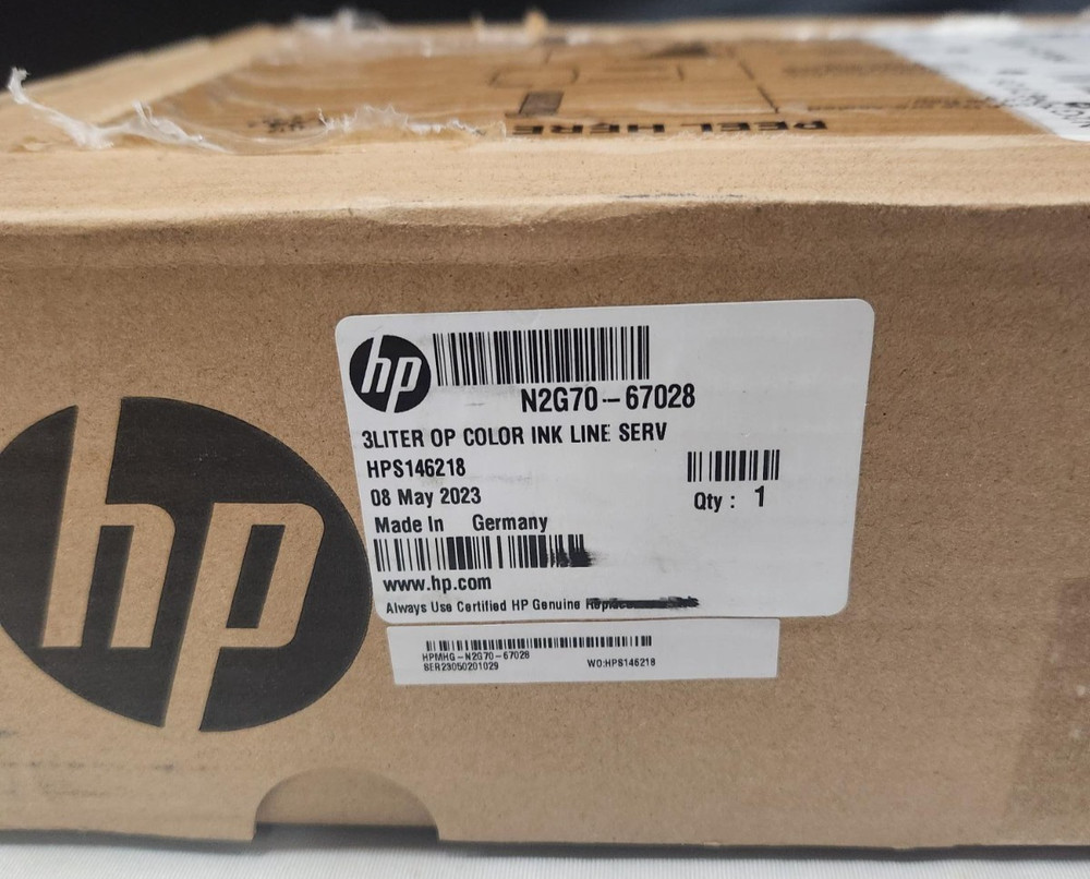 HP 3 LITER OPTIMIZER COLOR INK LINE SERV - N2G70-67028