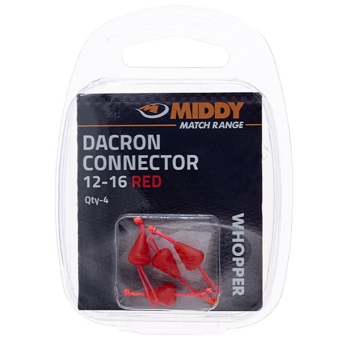 Middy Dacron Connectors / Elastic Connectors (2 Sizes) 4 Per Pack