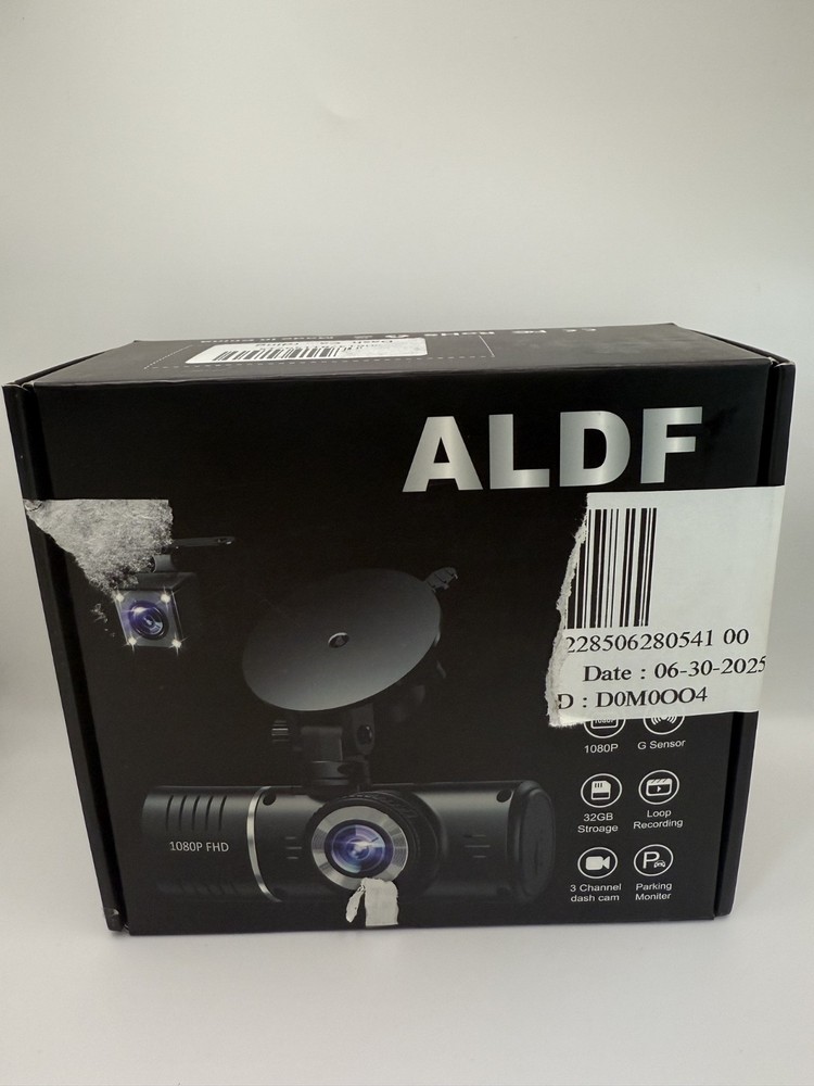 ALDF Three Channel Dash Camera