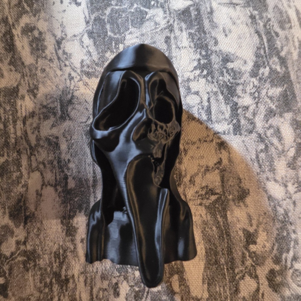Mayhem Made 3D Printed Ghostface Massacre Desk PlanterIn Black NEW