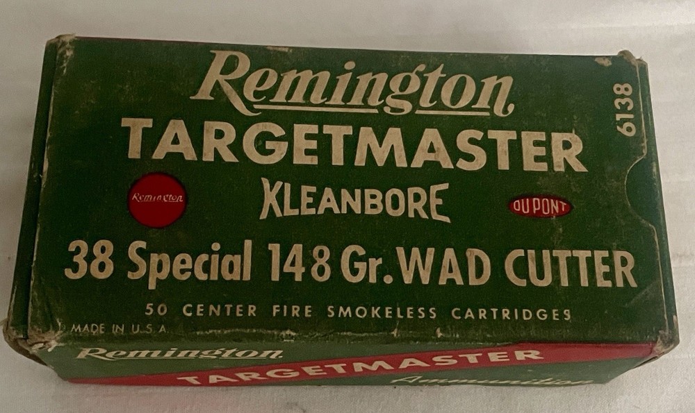 Vintage Empty Remington 38 Special Vintage Empty Targetmaster