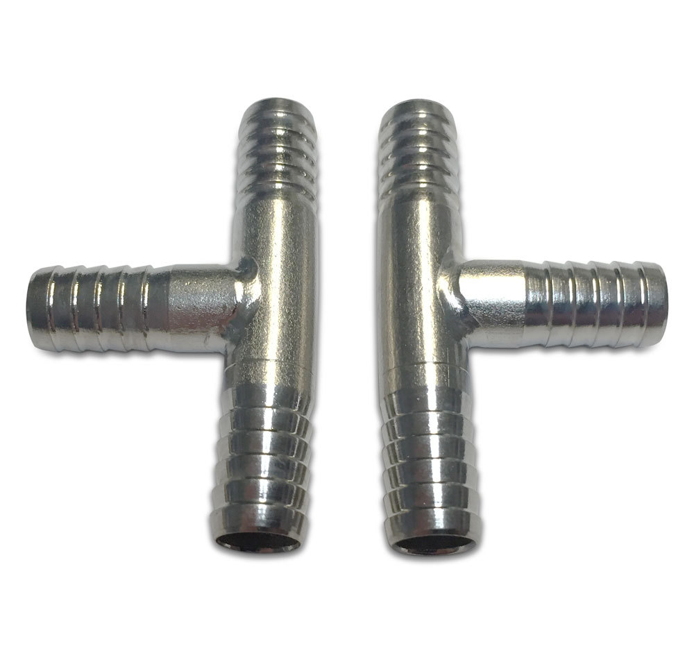 3/8" STAINLESS TEES