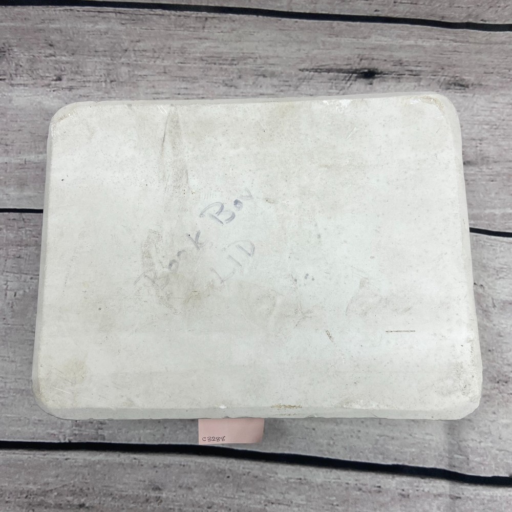 Atlantic Ceramic Casting Mold Book Box Lid #A-419