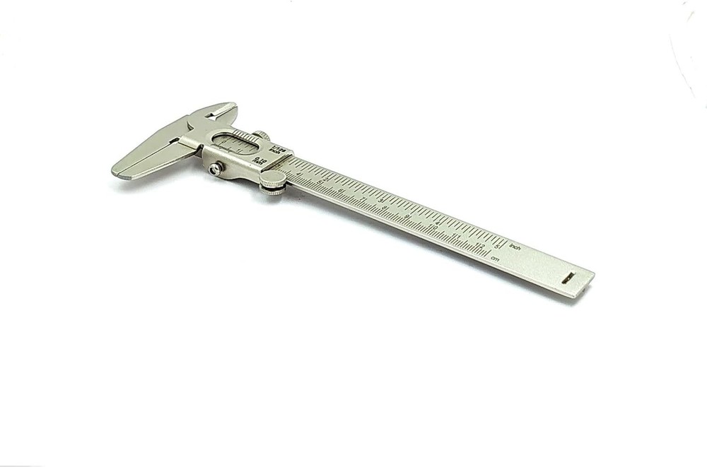 Non Digital Vernier Caliper Metric -Imperial Measuring System Tools for...