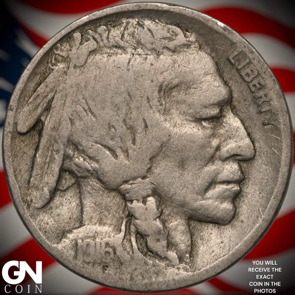1916 P Buffalo Nickel B0159