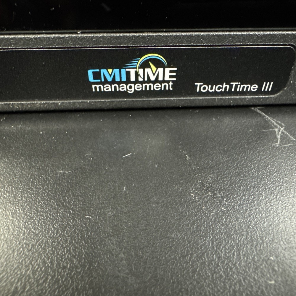 TIME Management Touch Time III Model: 3007-A1018