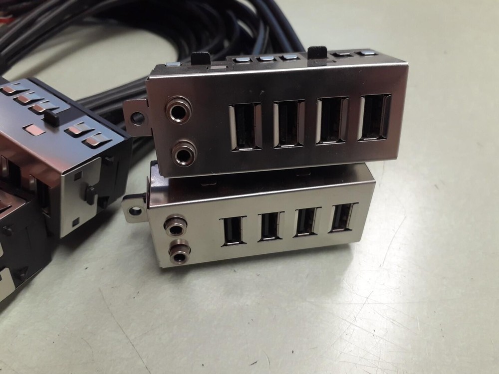 (4) HP 507146-001 2.0 USB/Audio Panel Desktop
