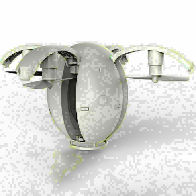 Creative Egg-shaped K130 Mini Drone Foldable RC Quadcopter Four-Axis Aircraft