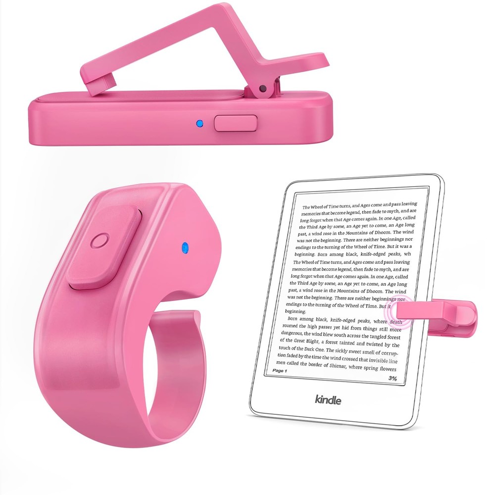 Page Turner Ring for Kindle, Remote Control Paperwhite Oasis Scribe Kobo eRea...
