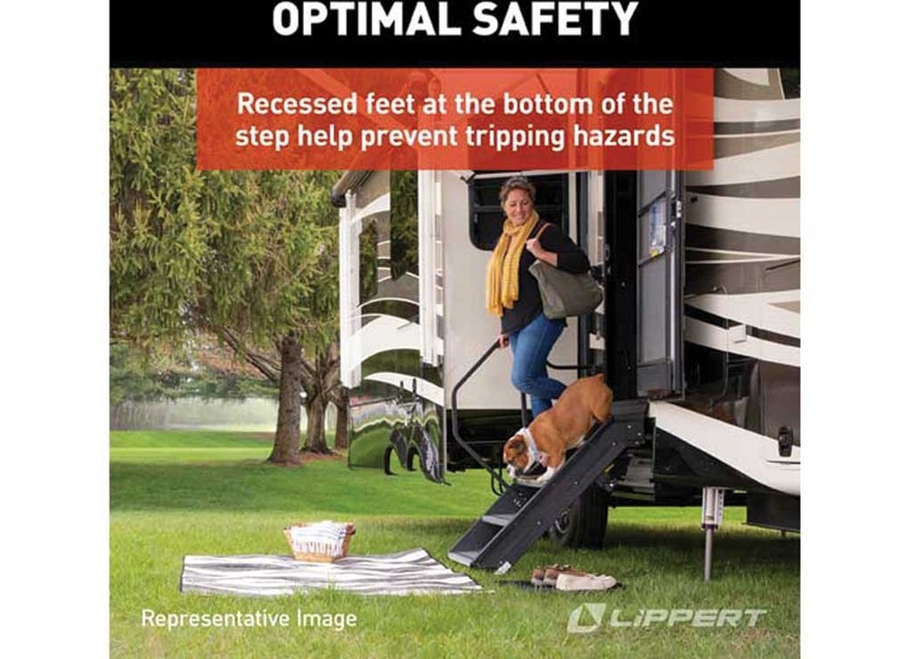 Lippert 733932 30" Premium Double Solid Step