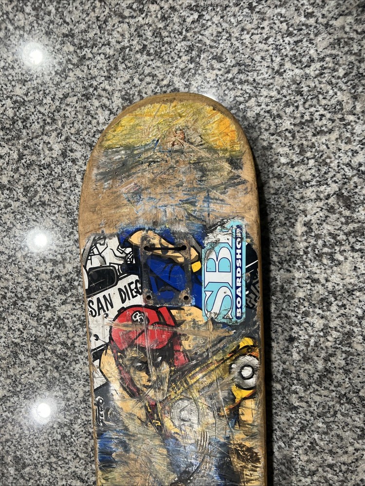 VTG Rare Shortys Skateboard Deck Peter Smolik