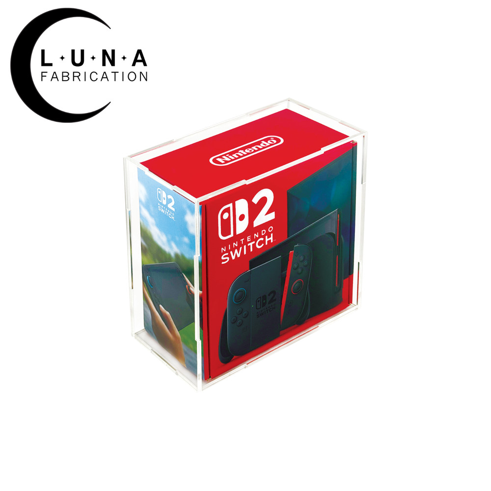 Acrylic Display Case for Nintendo Switch 2 Console Box