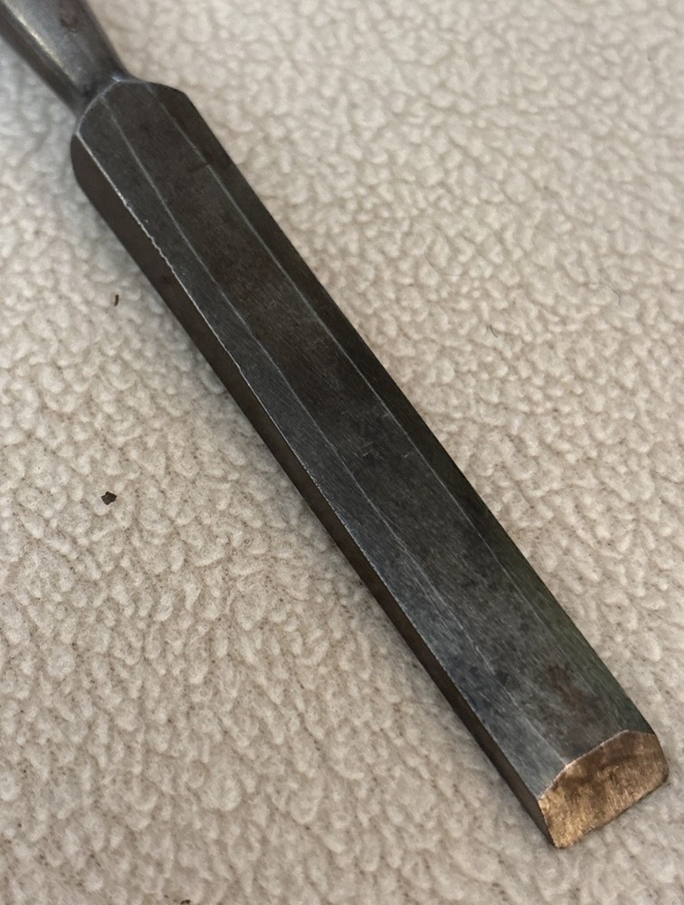 Vintage UNION 1/2" Beveled Edge Socket Chisel Made in USA