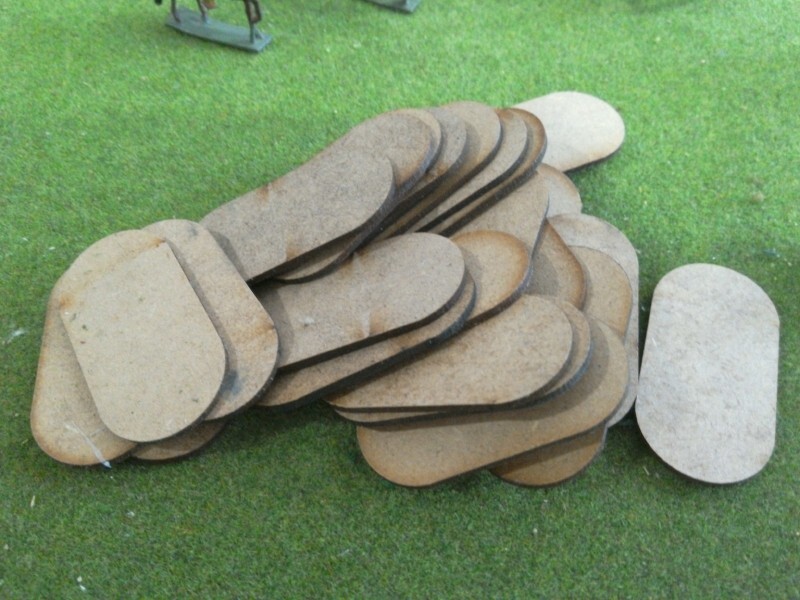 Currently popular composite bases for cavalry, as shown
