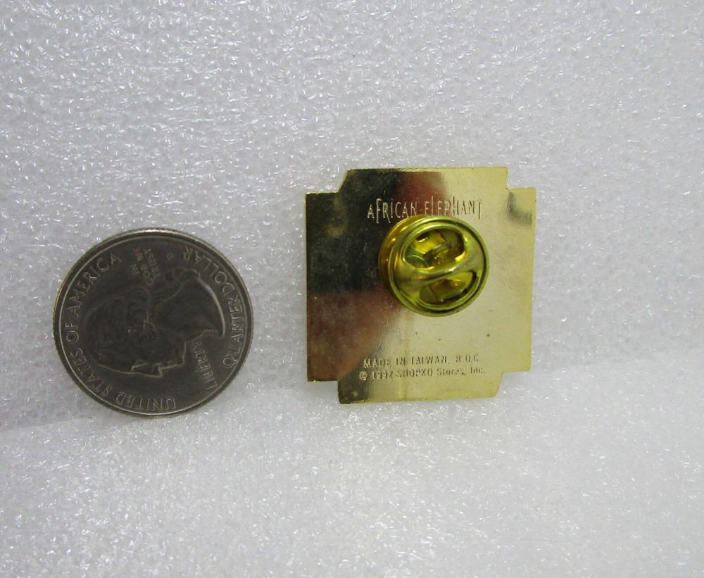African Elephant Pin