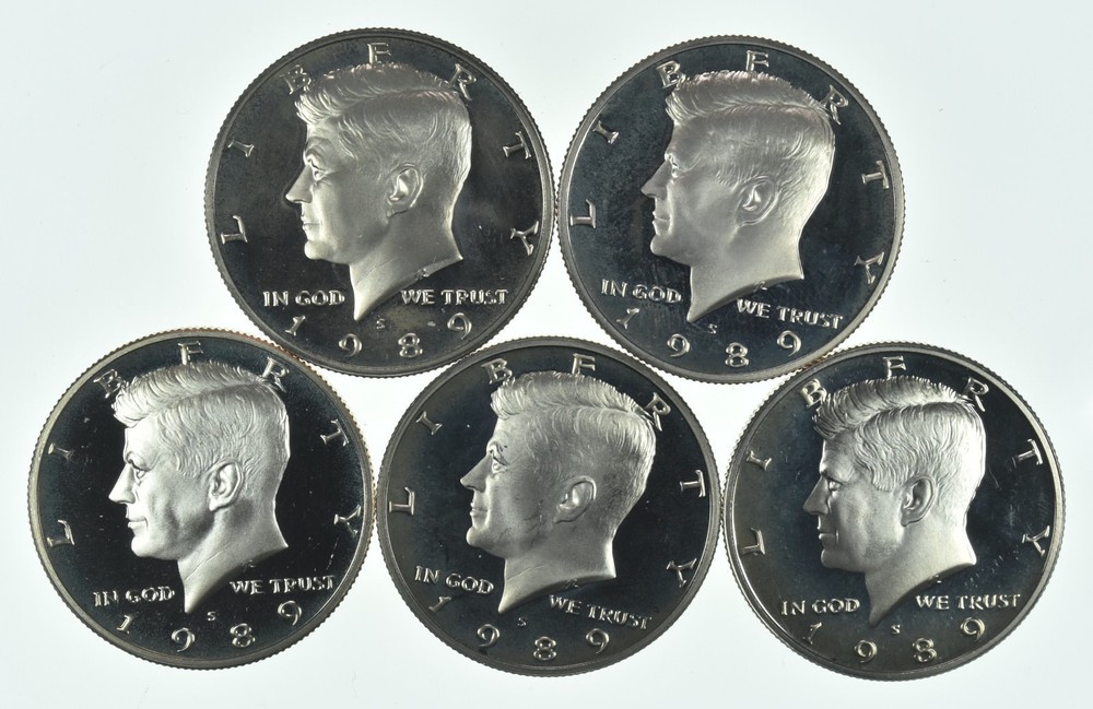 1989-S Kennedy Half Dollar CLAD Proof