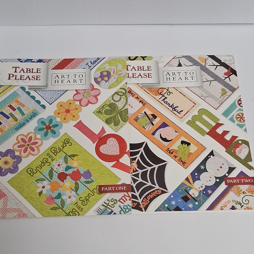 Art To Heart Part One And Two Pattern Book