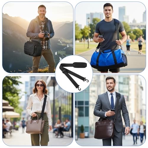 Shoulder Strap, 65 inch Adjustable Duffel Bag Shoulder Strap Replacement with