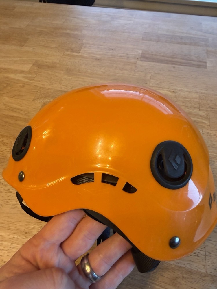 black diamond helmet Orange