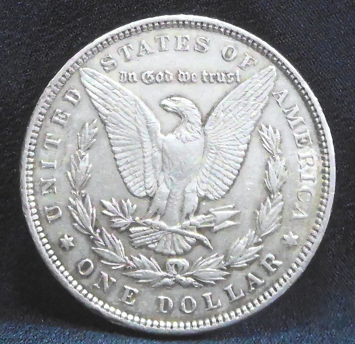 1891 $1 Morgan Silver Dollar