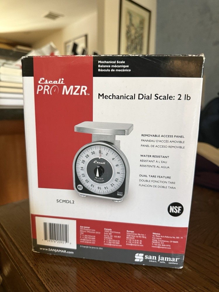 Escali Mechanical Dial- brand new! Still in box
