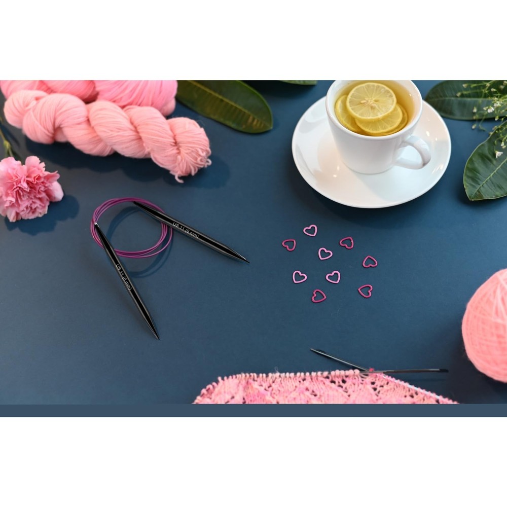 Interchangeable Circular Knitting Needles Set, with Assorted Circular Knittin...