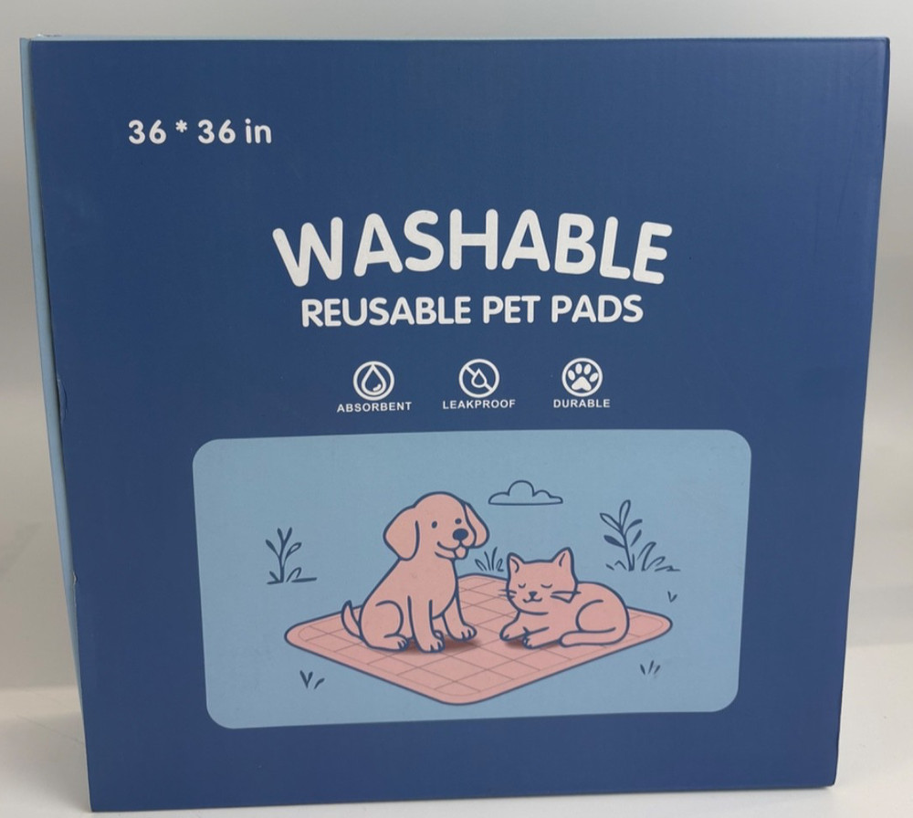 Washable Reusable Pet Pads 36*36- 2 Packs