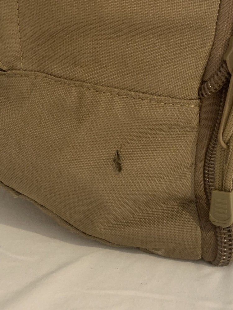 Coyote Brown Molle Military Style 3 Compartment Back Pack