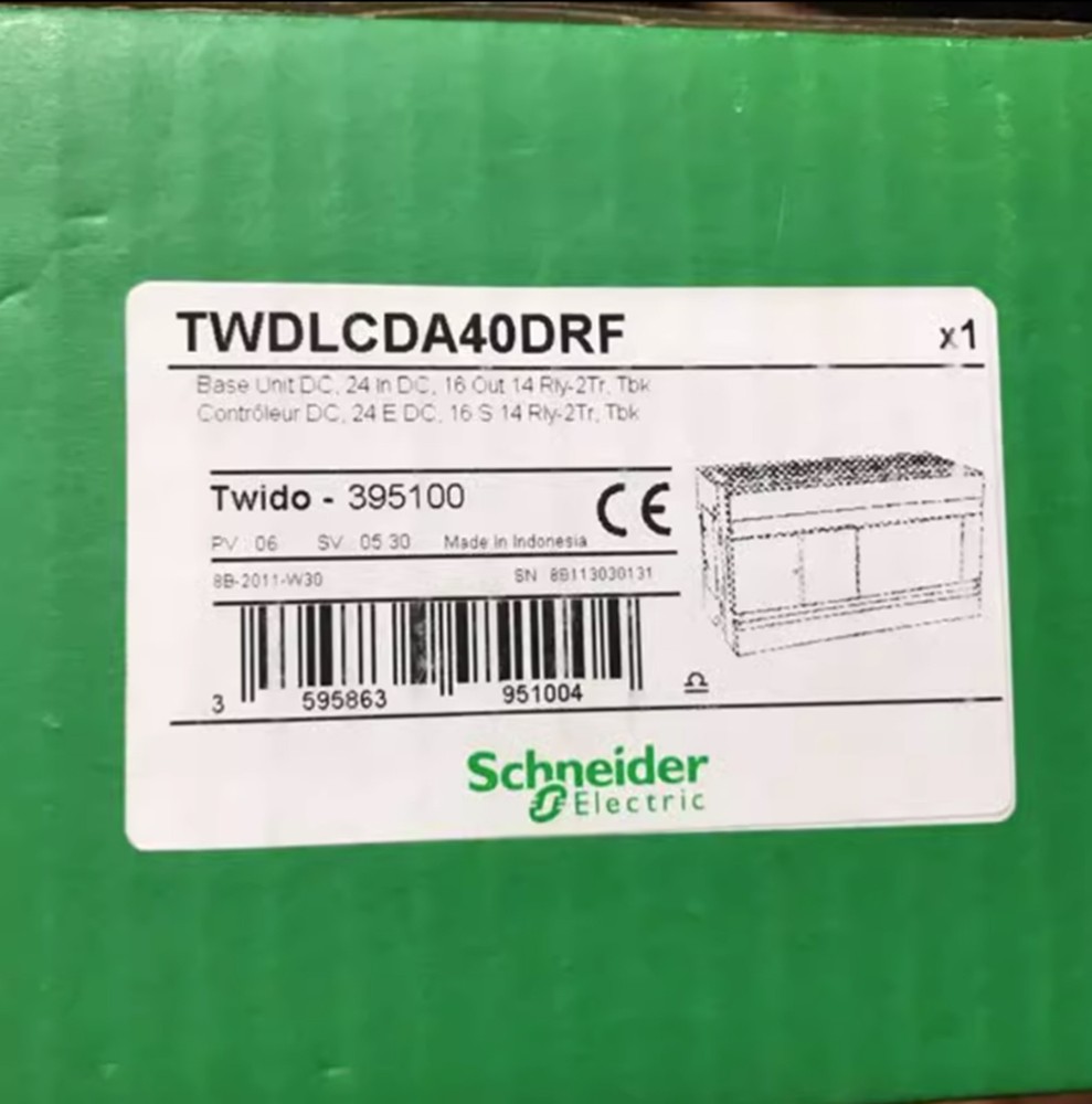 NEW Schneider TWDLCDA40DRF 40 I/O Module with Display