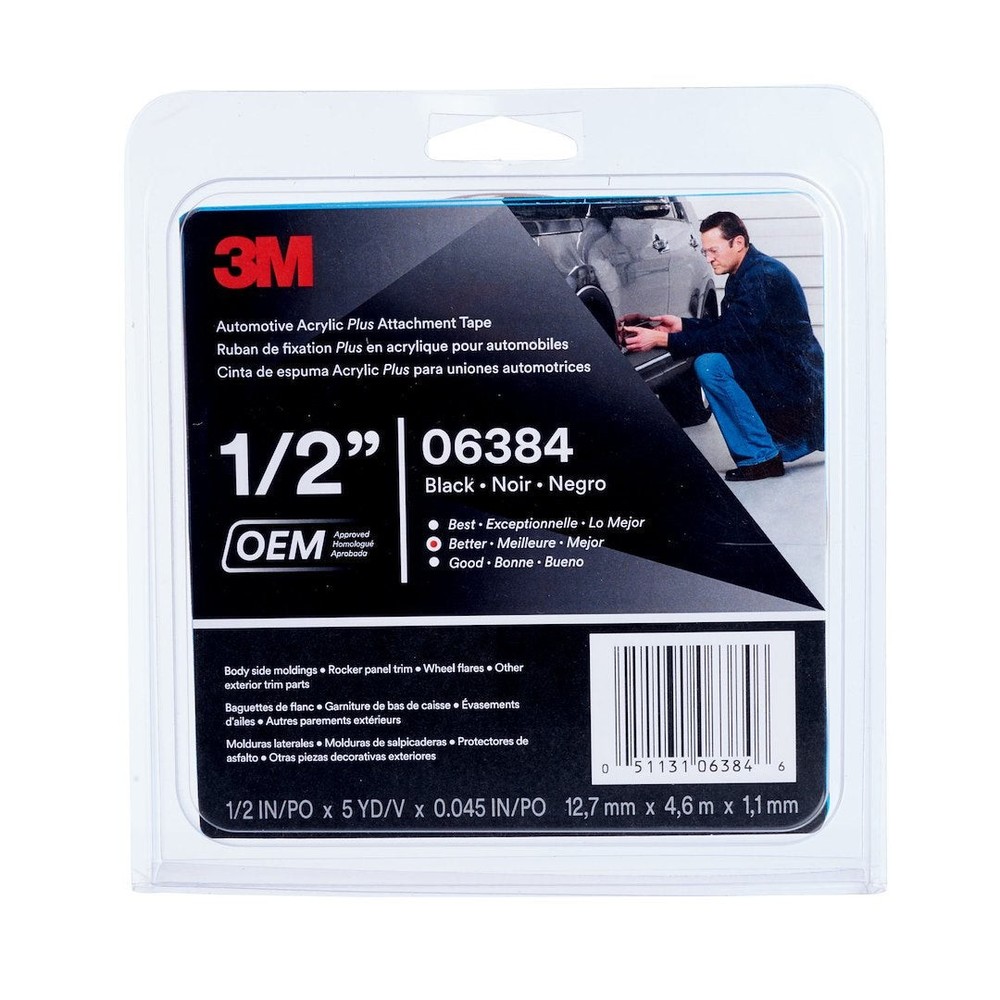 3M 06384 ATTACHMENT TAPE GREY-EACH