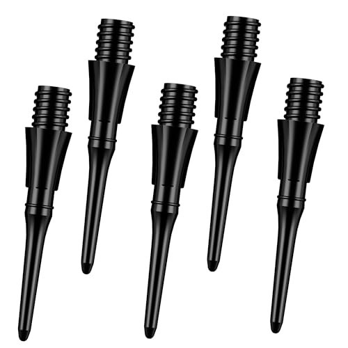 Professional Soft Tip Dart Points - 30/100/1000 Pcs, 2BA Thread Plastic Tips, Da