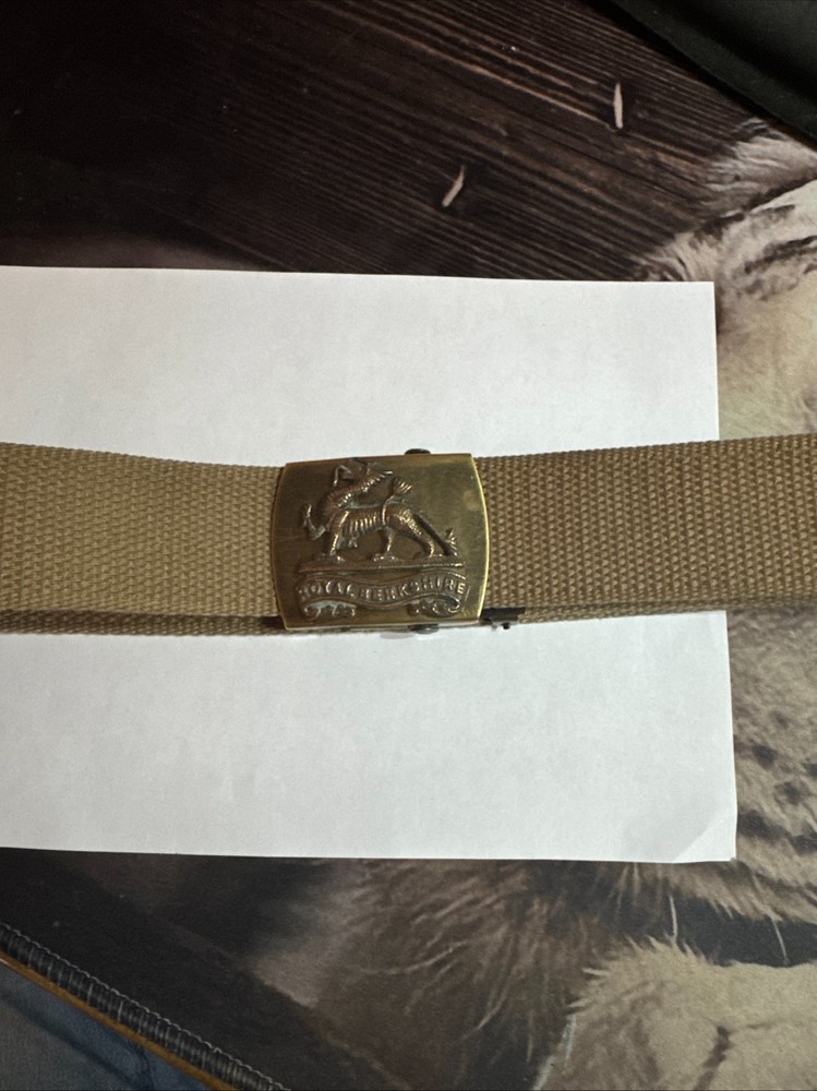 Royal Berkshire Belt Buckle