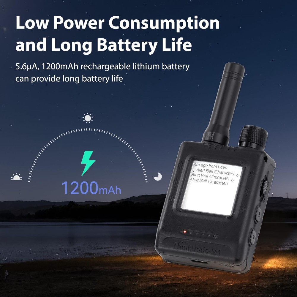 ELECROW LoRa Meshtastic Transceiver with GPS and nRF52840 - ThinkNode M1 with...