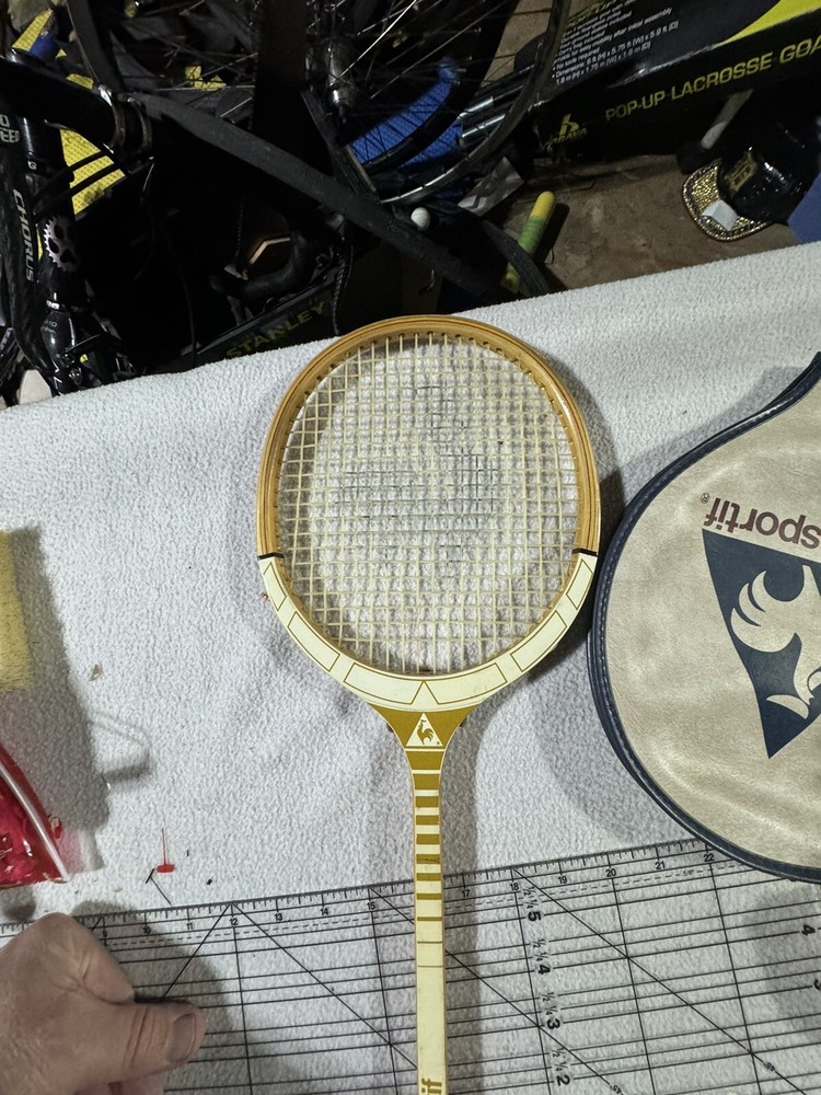 Vintage Le Coq Squash Racket - And Case