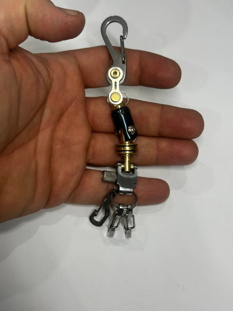 KYLINK Quick release EDC Full keychains surveillance police wallet security Hand