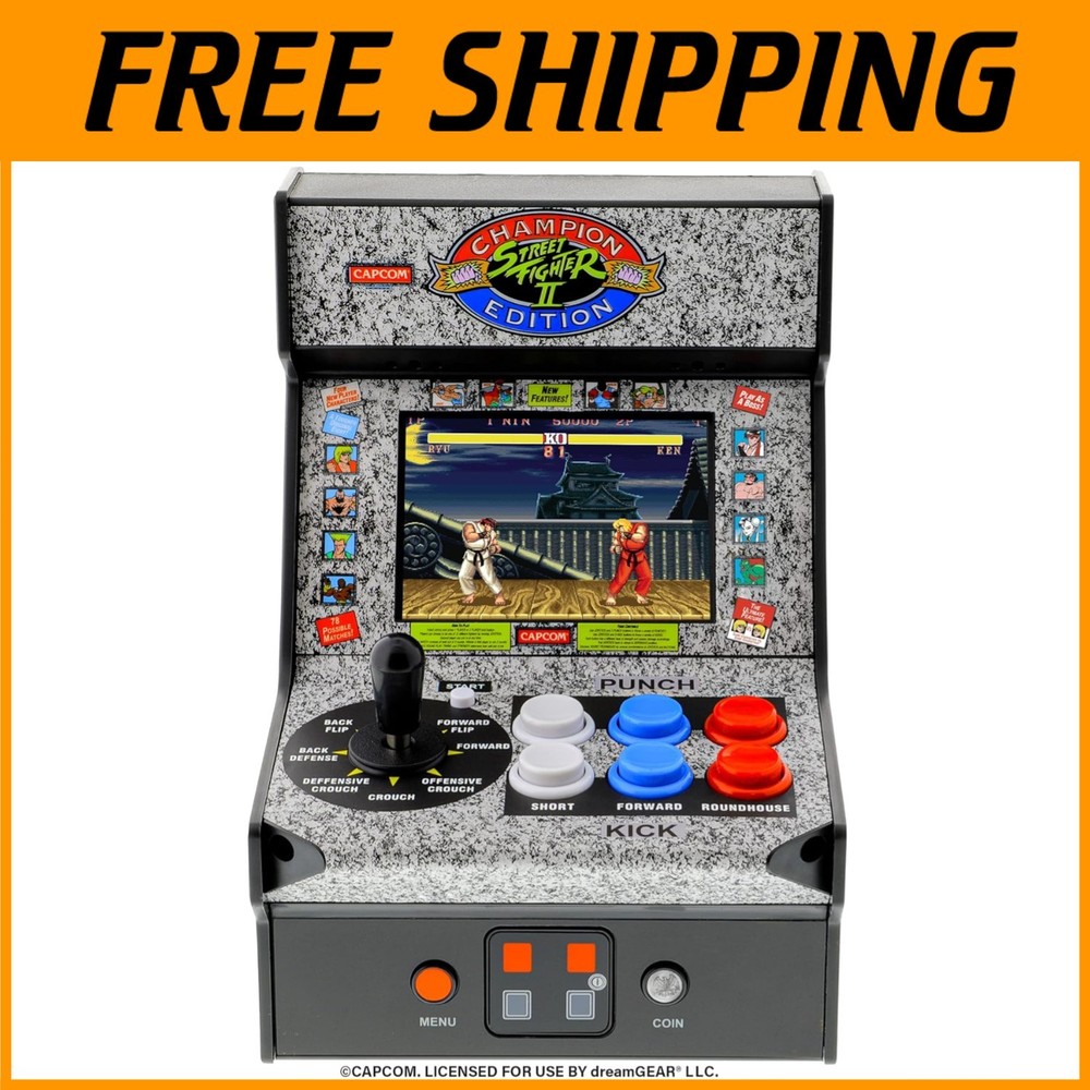 Authentic Street Fighter Gaming Experience