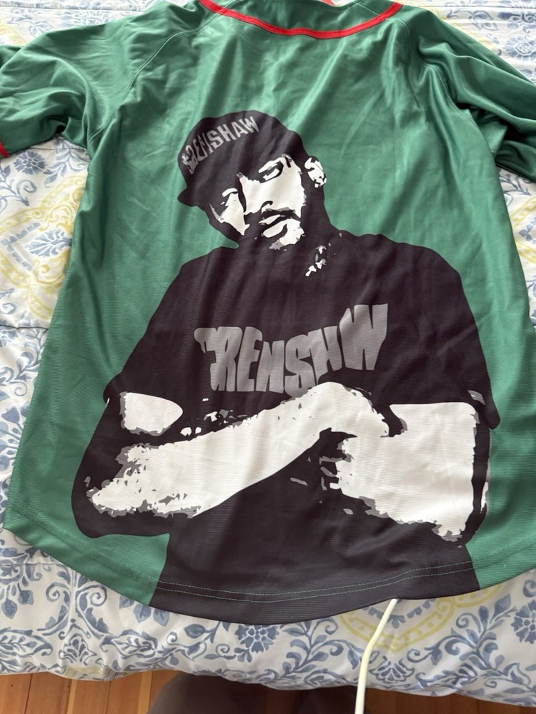 Headgear Classics Malcolm X Baseball Jersey Size L