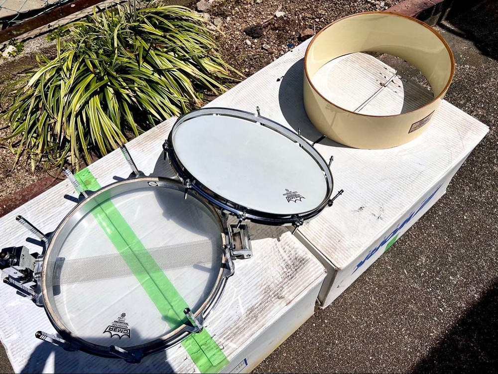 Pearl Free Floating System Maple Shell Snare Robust Hexagonal Post All Around