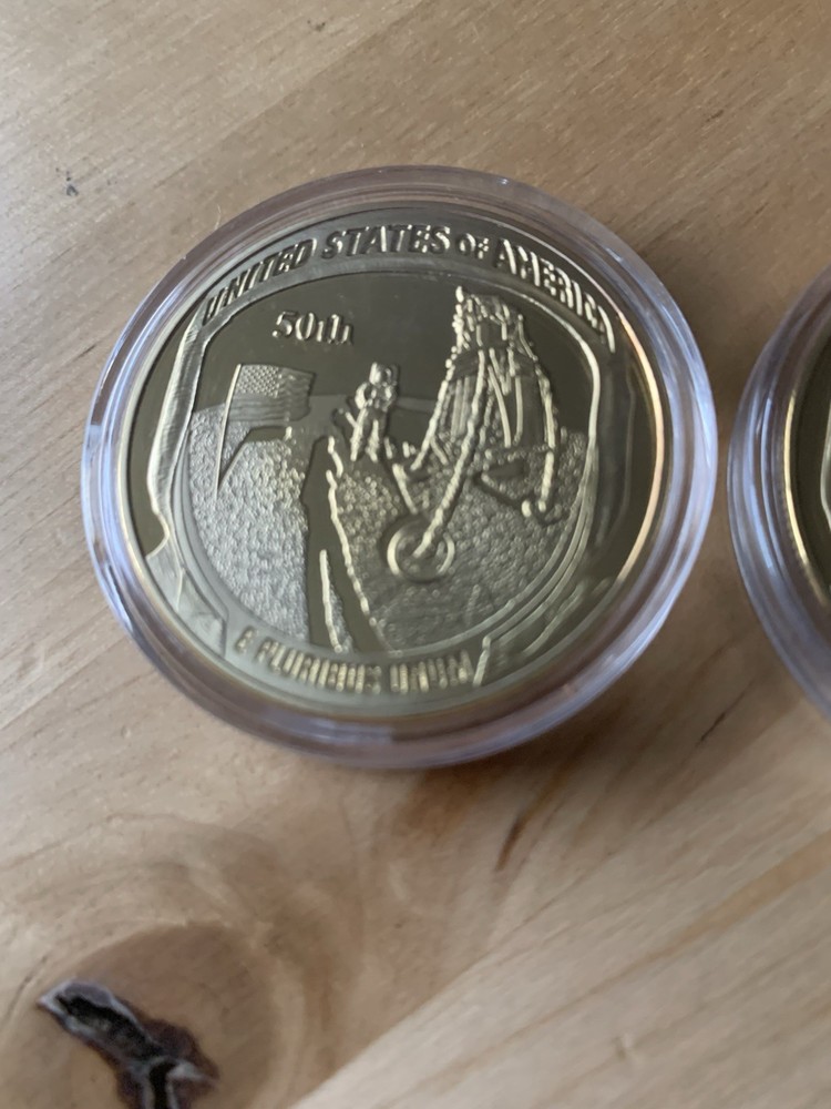 2019 Mercury Gemini Apollo Commemorative Liberty PROOF Uncirculated Medal~2