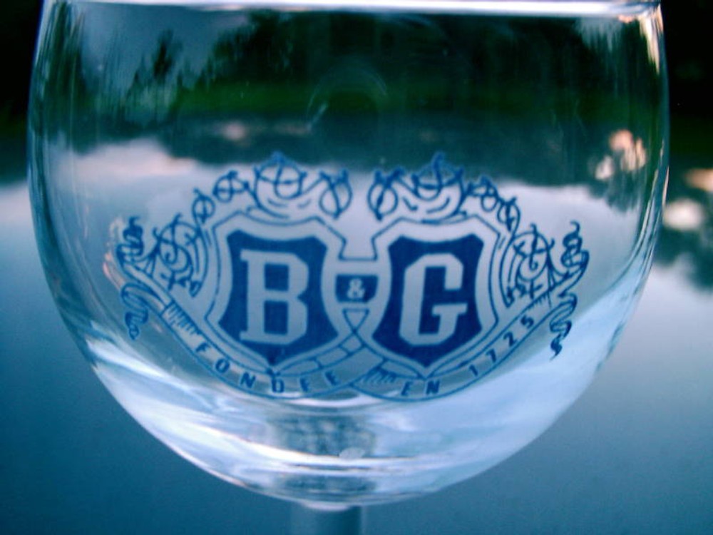 B & G BRANDY SMALL STEMMED GLASS 4" NICE REPLACEMENT clearance