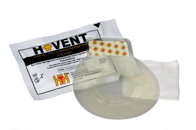 Gun Range Bag, Chest  Direct Wound Dressing Combat Sterile Hydrogel HVS01