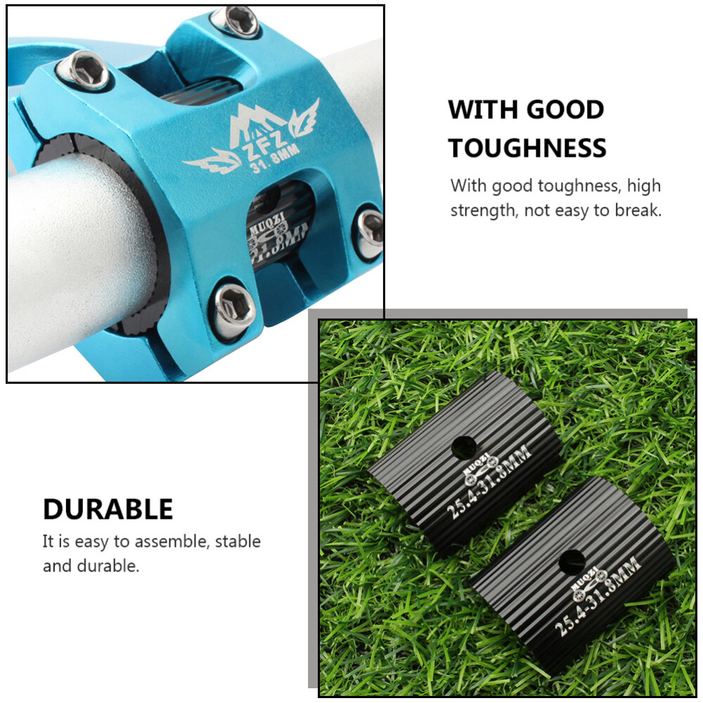2PCS Handlebars 31.8 Aluminum Alloy Handlebar Adapter Handlebar Spacers