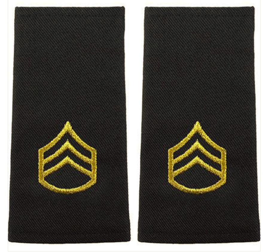 Vanguard ARMY EPAULET: STAFF SERGEANT - LARGE