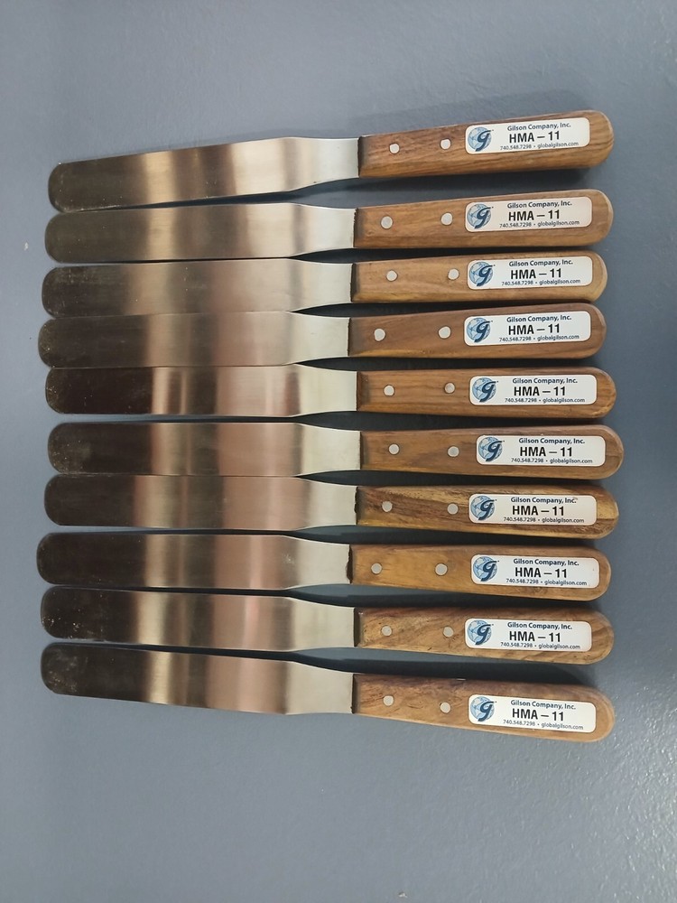 Spatula, Flat-Edged HMA-11A box 10 each